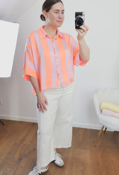 WHITE Jeans 7/8 Weiss - Bylillysophie